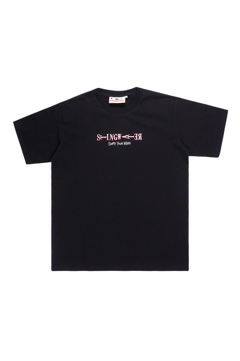 Stingwater Death Logo T-Shirt Black – Schwarzes Streetwear-Shirt mit Grafikprint