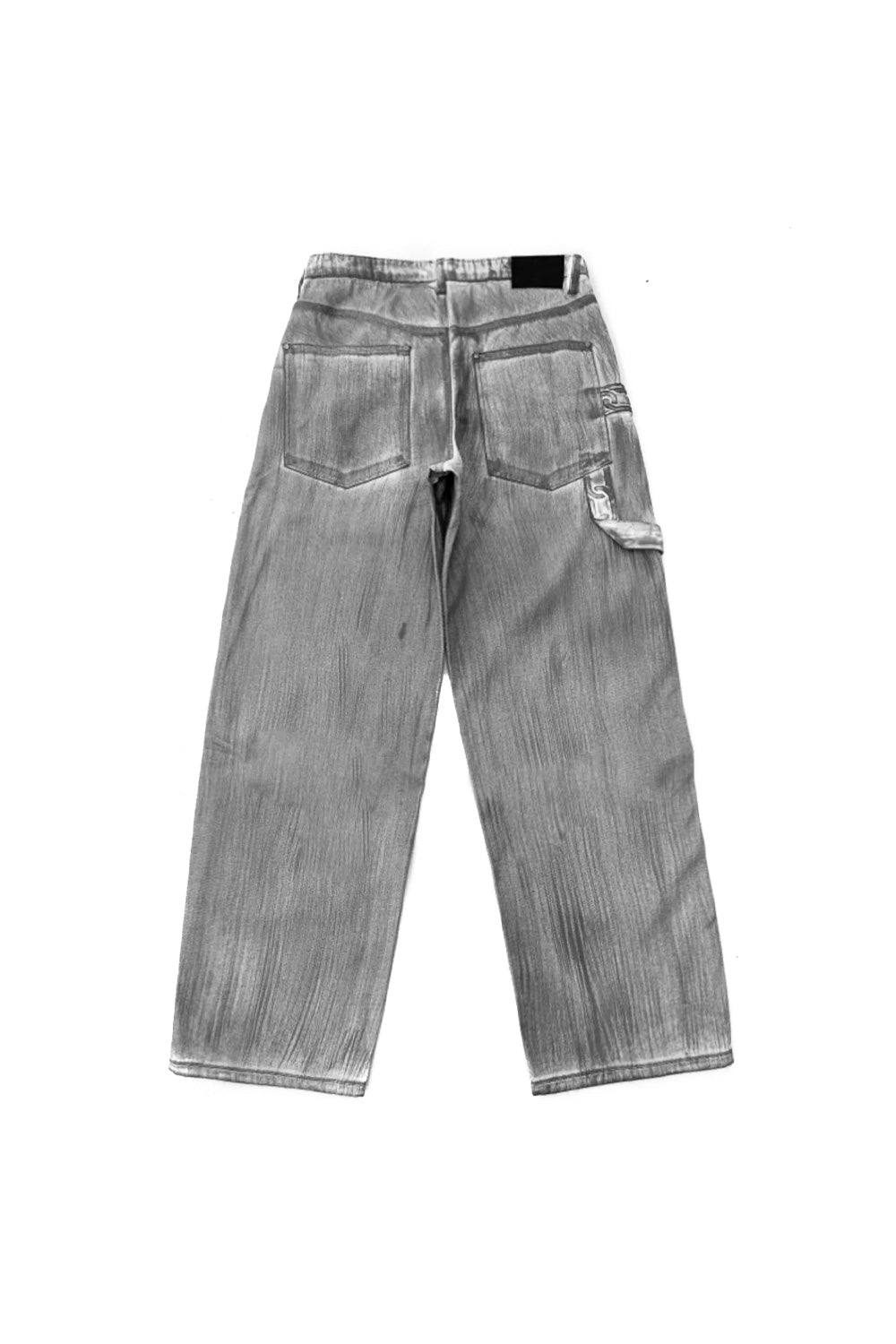 Stingwater Painted Chain Jeans Silver