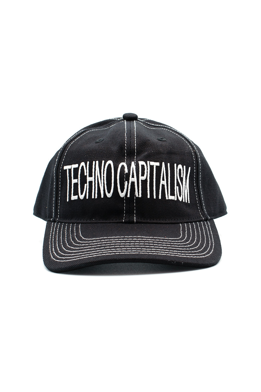 Stingwater Techno Capitalism 6 Panel Cap Black - BONKERS