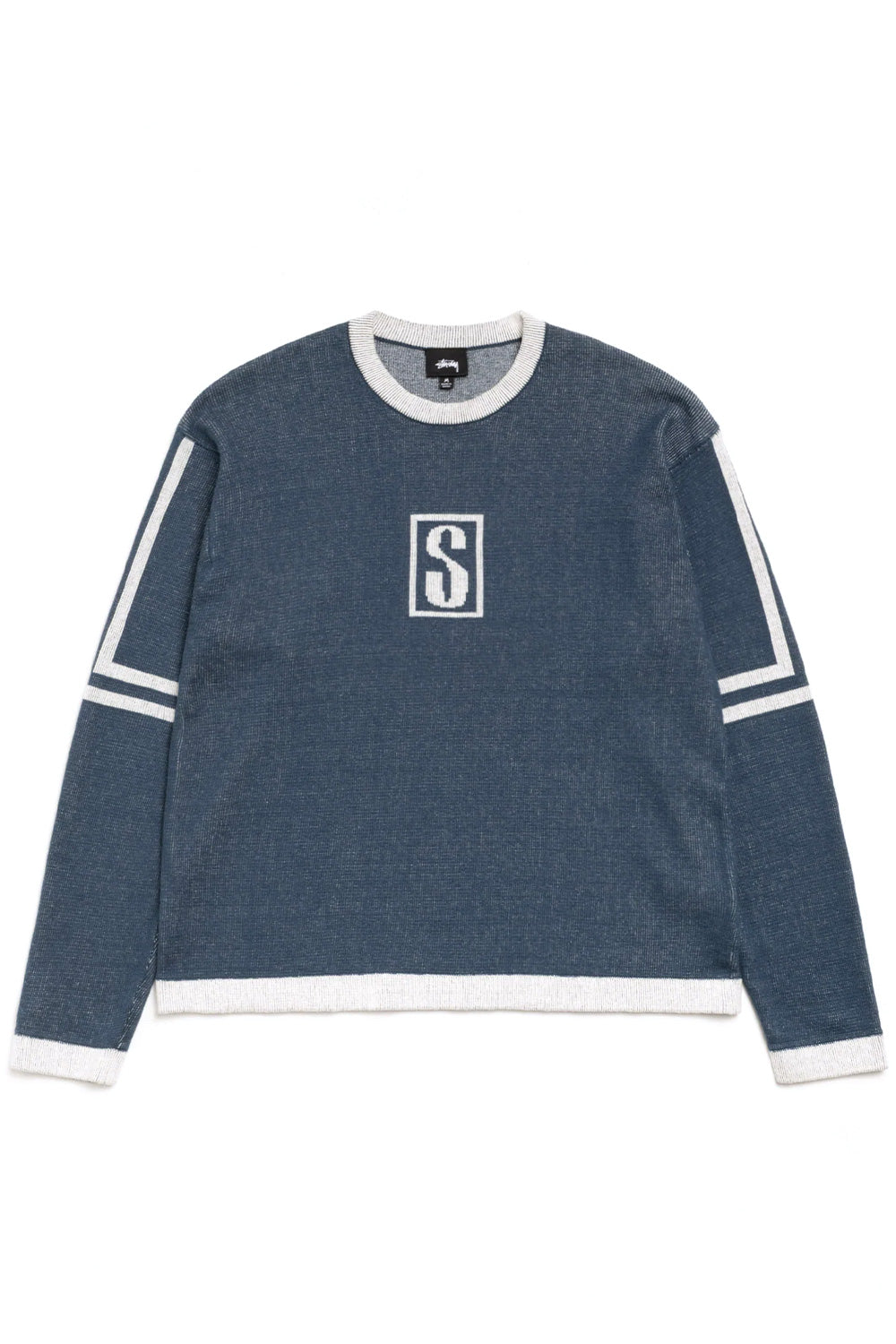 Stüssy Alpine Sweater Blue - BONKERS