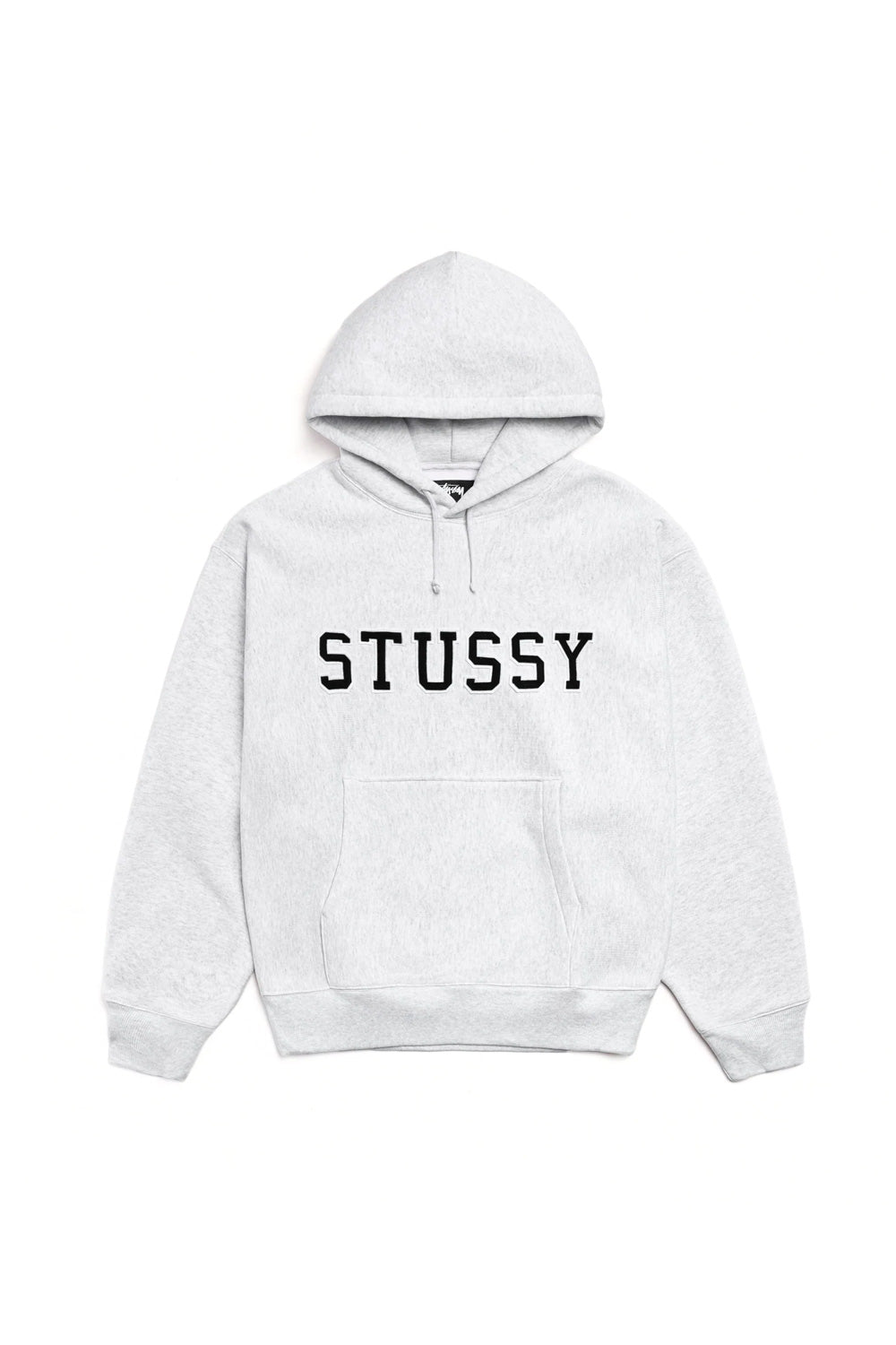 Stüssy Applique Hood Ash Heather - BONKERS