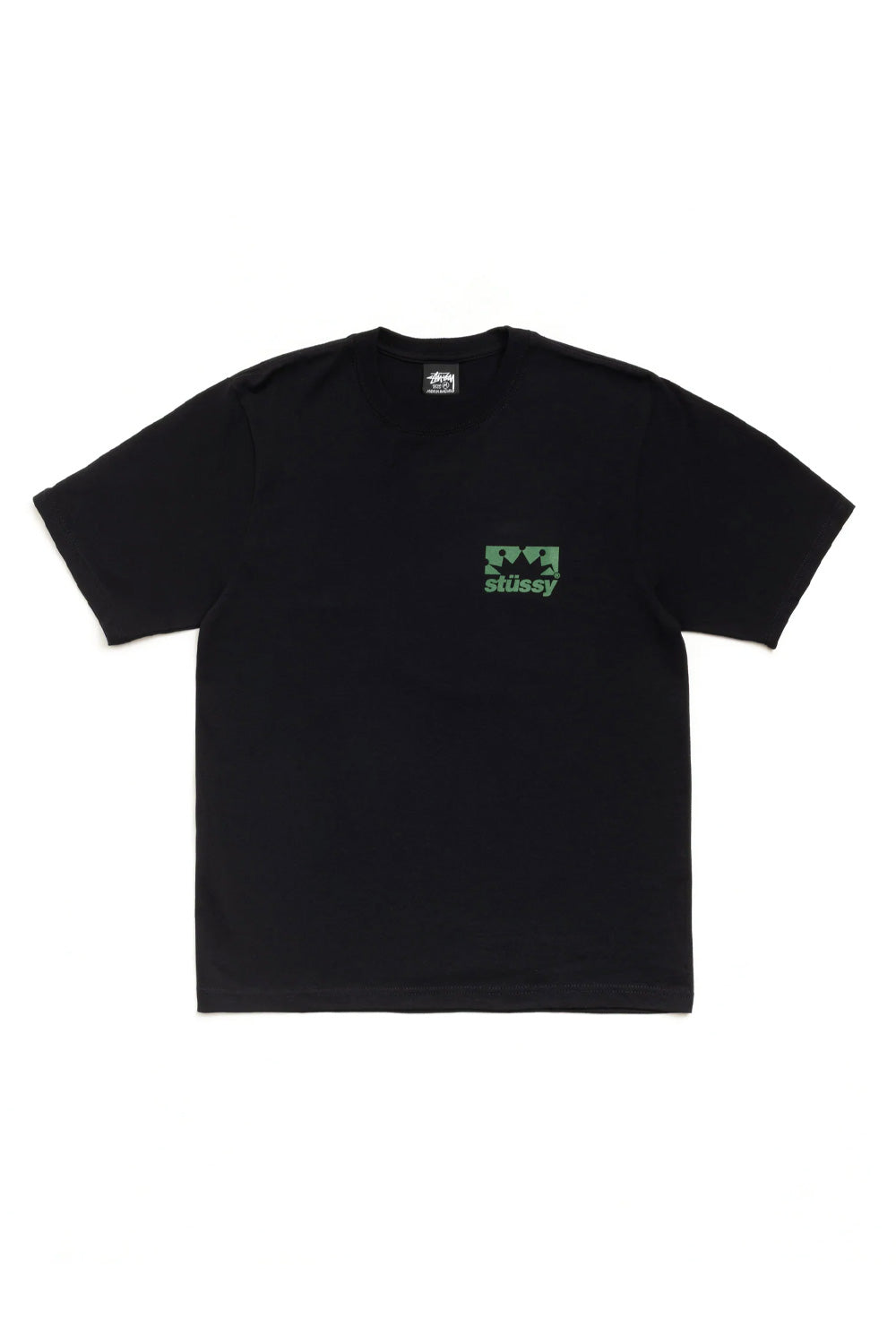 Stüssy Box Crown T-Shirt Black - BONKERS