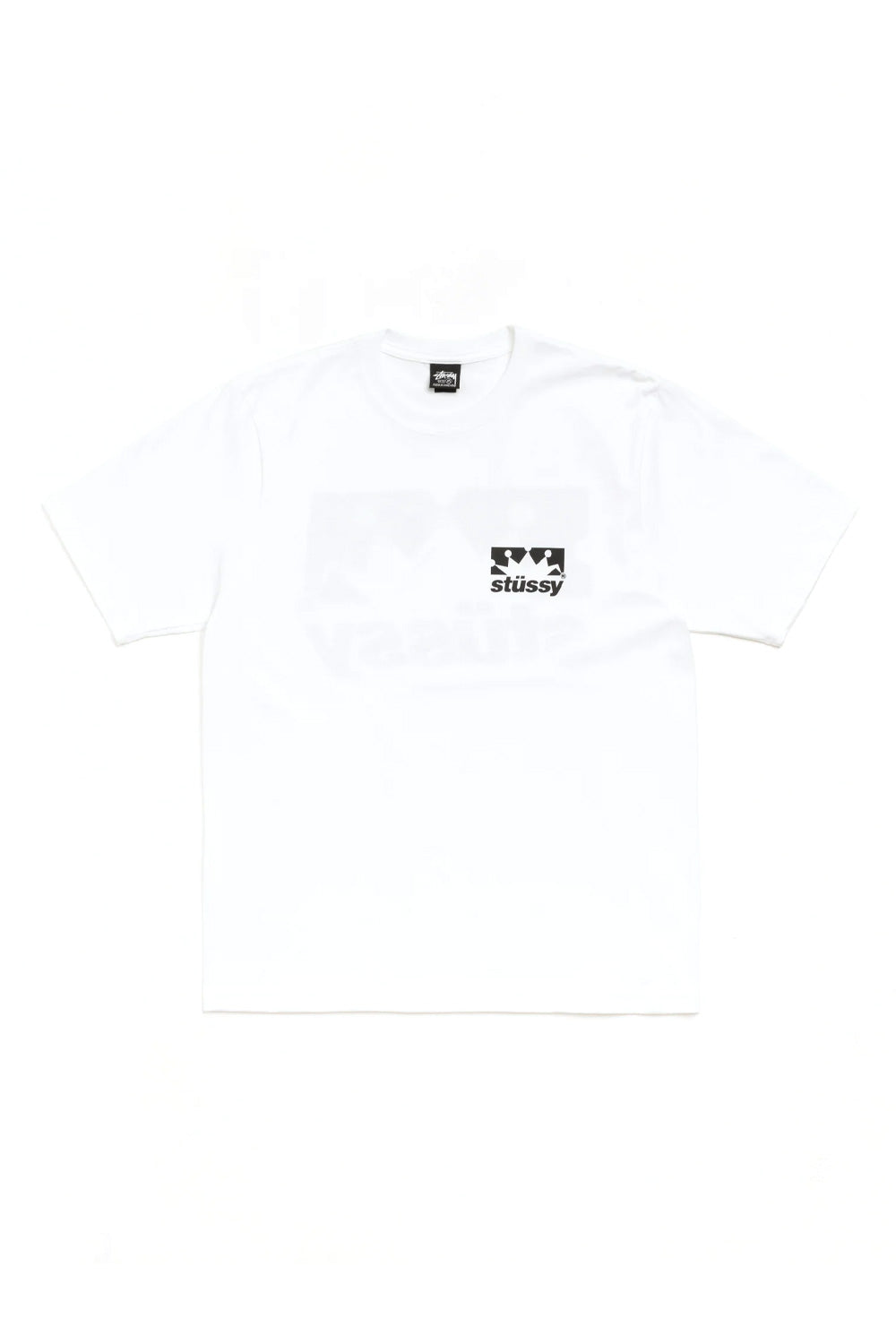 Stüssy Box Crown T-Shirt White - BONKERS