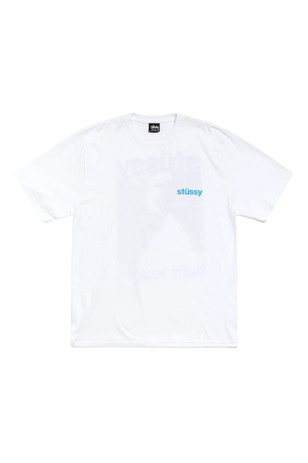 Stüssy Built Tough T-Shirt White - BONKERS