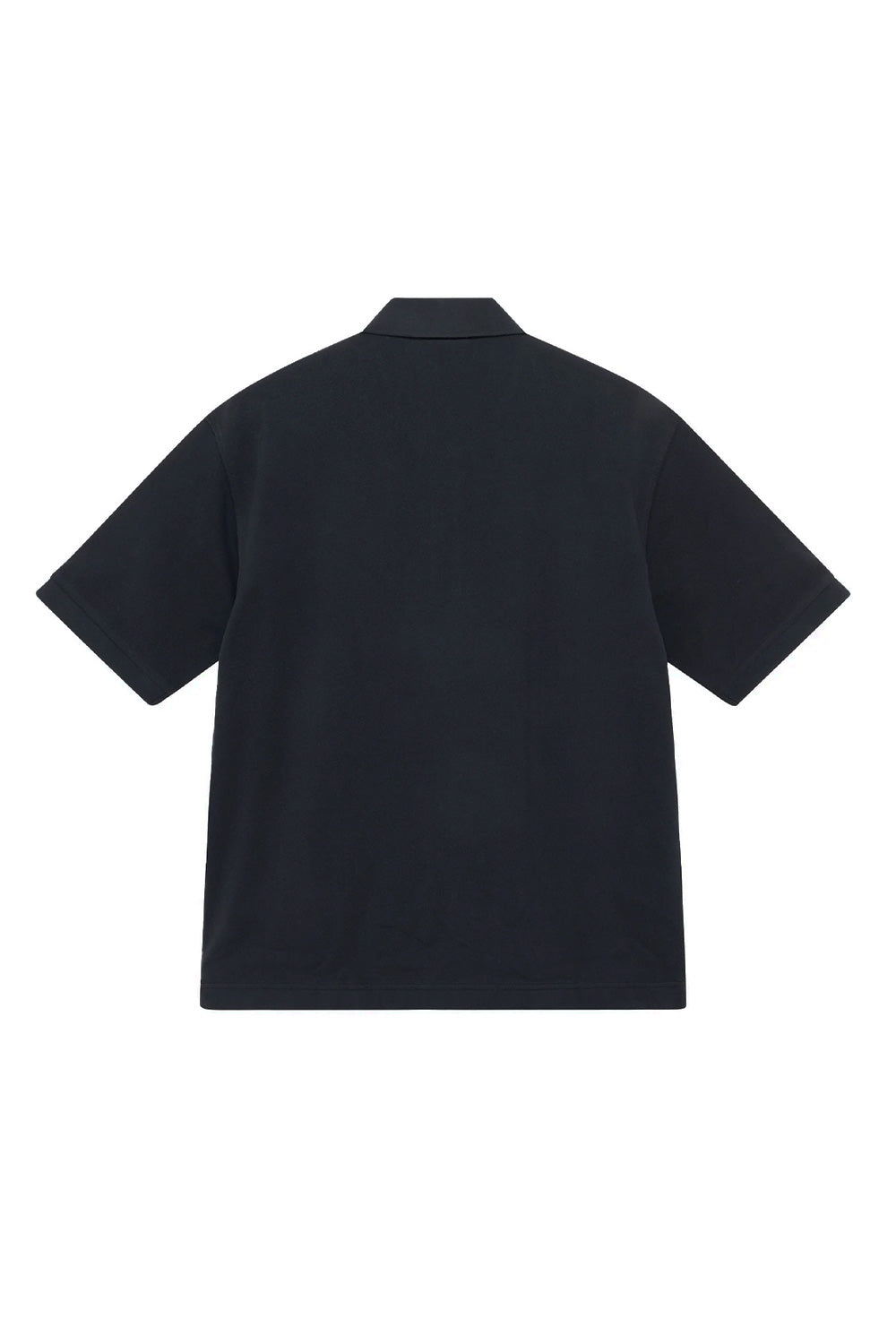 Stüssy Classic Pique Polo Black - BONKERS