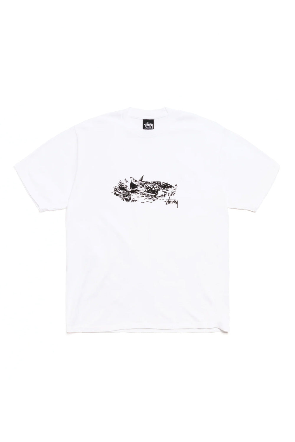 Stüssy Fawn T-Shirt White - BONKERS