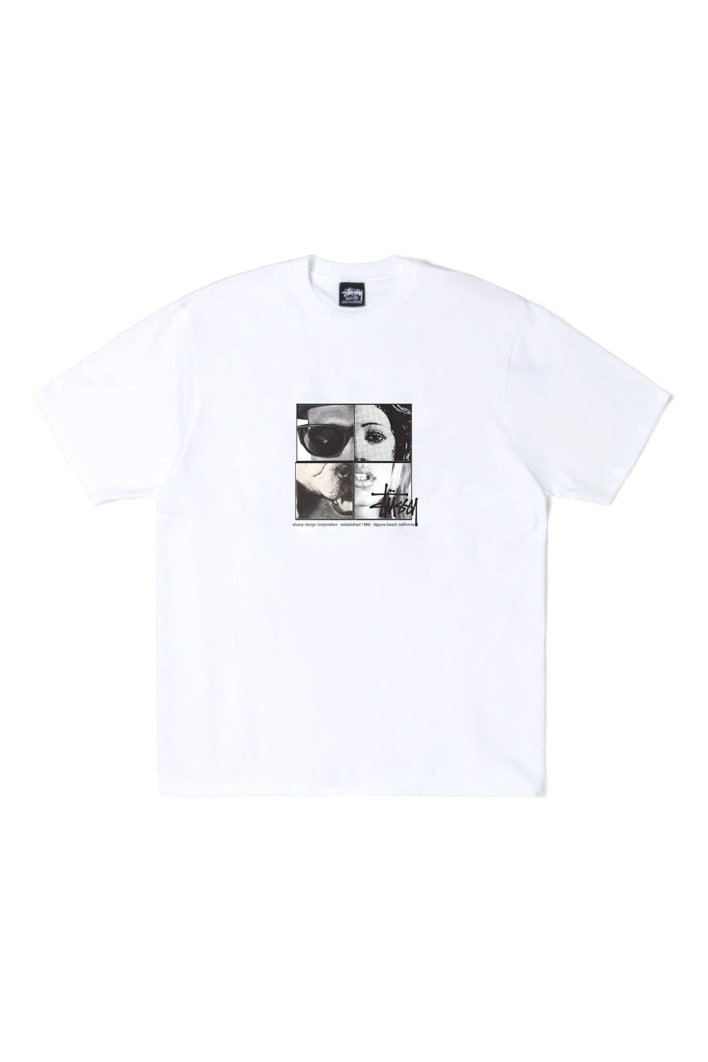 Stussy Personalities T-Shirt White - BONKERS