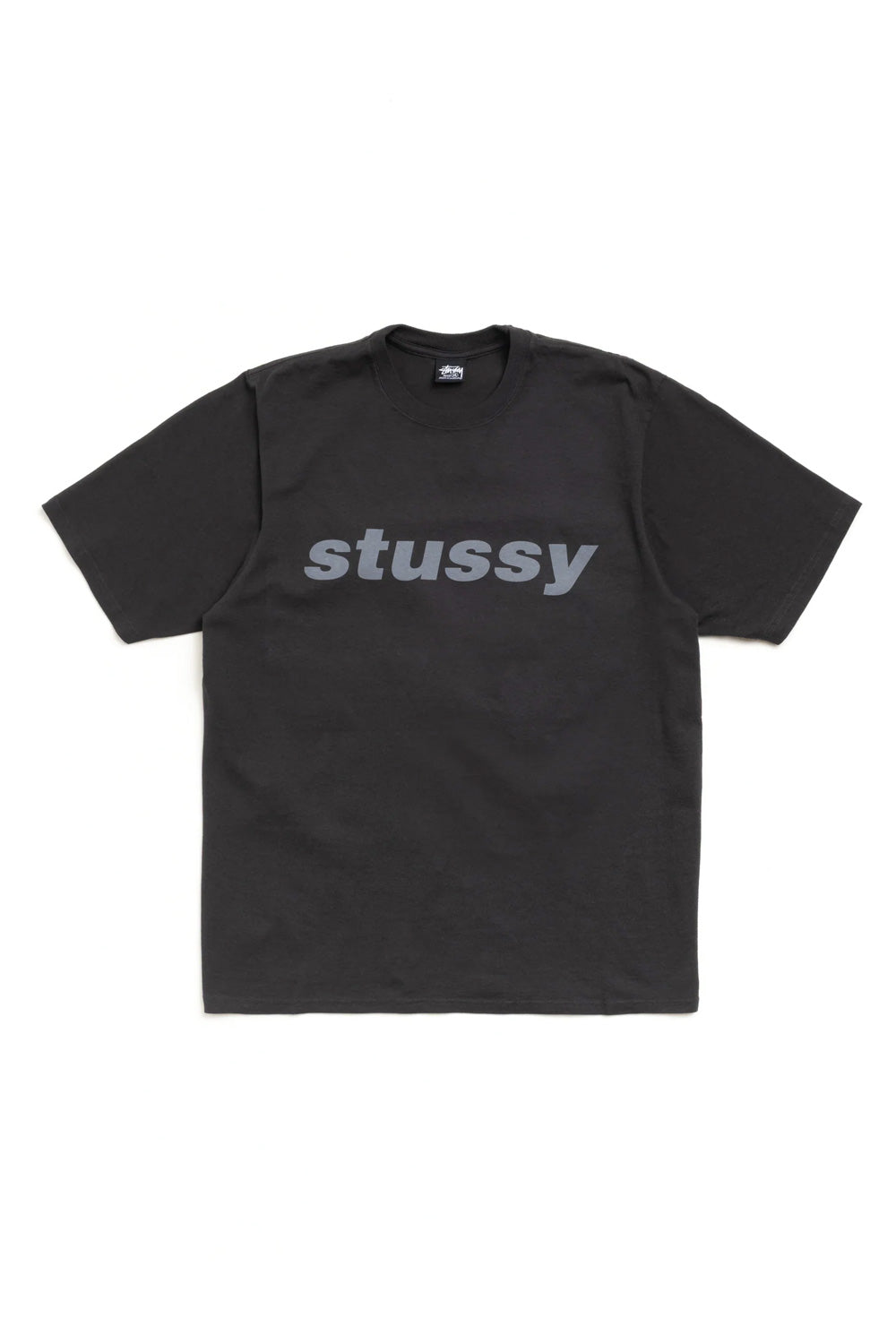 Stüssy Shark Pig. Dyed T-Shirt Faded Black - BONKERS