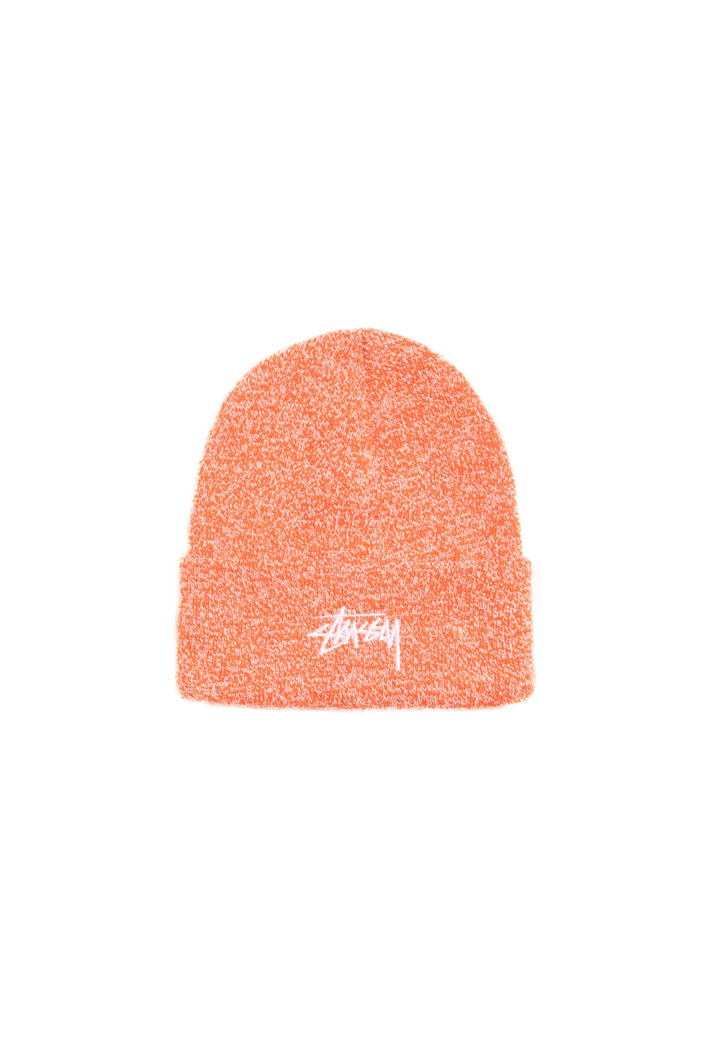 Stüssy Stock Cuff Beanie Marled Orange - BONKERS