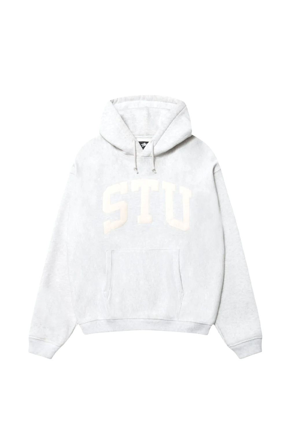 Stüssy Stu Applique Hood Ash Heather - BONKERS