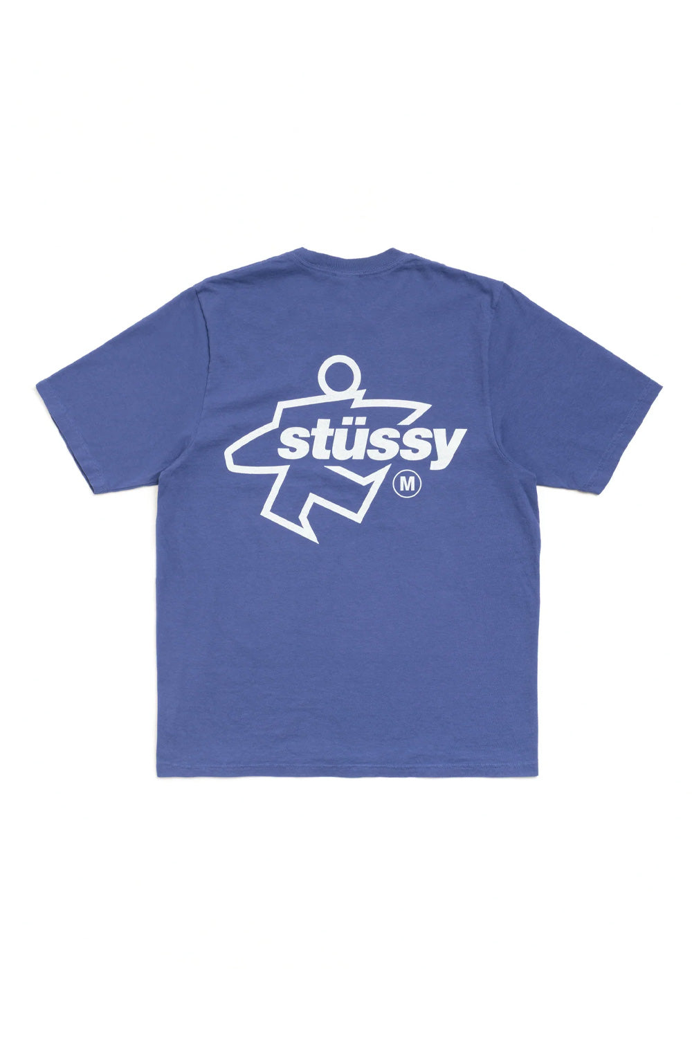 Stüssy Surf Size Pig. Dyed T-Shirt Indigo - BONKERS