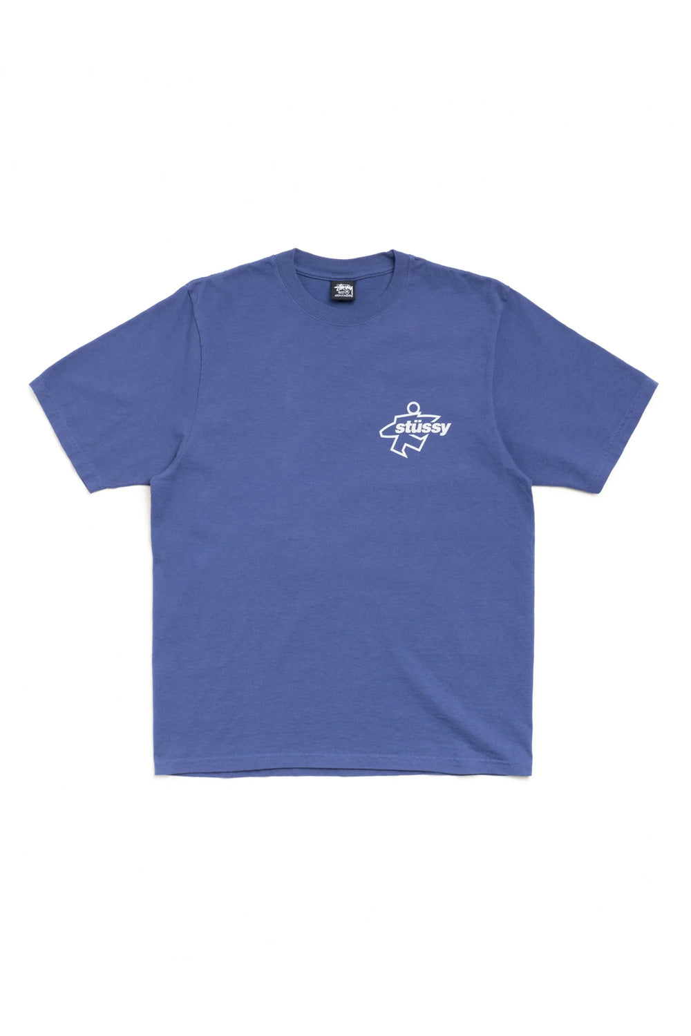 Stüssy Surf Size Pig. Dyed T-Shirt Indigo - BONKERS