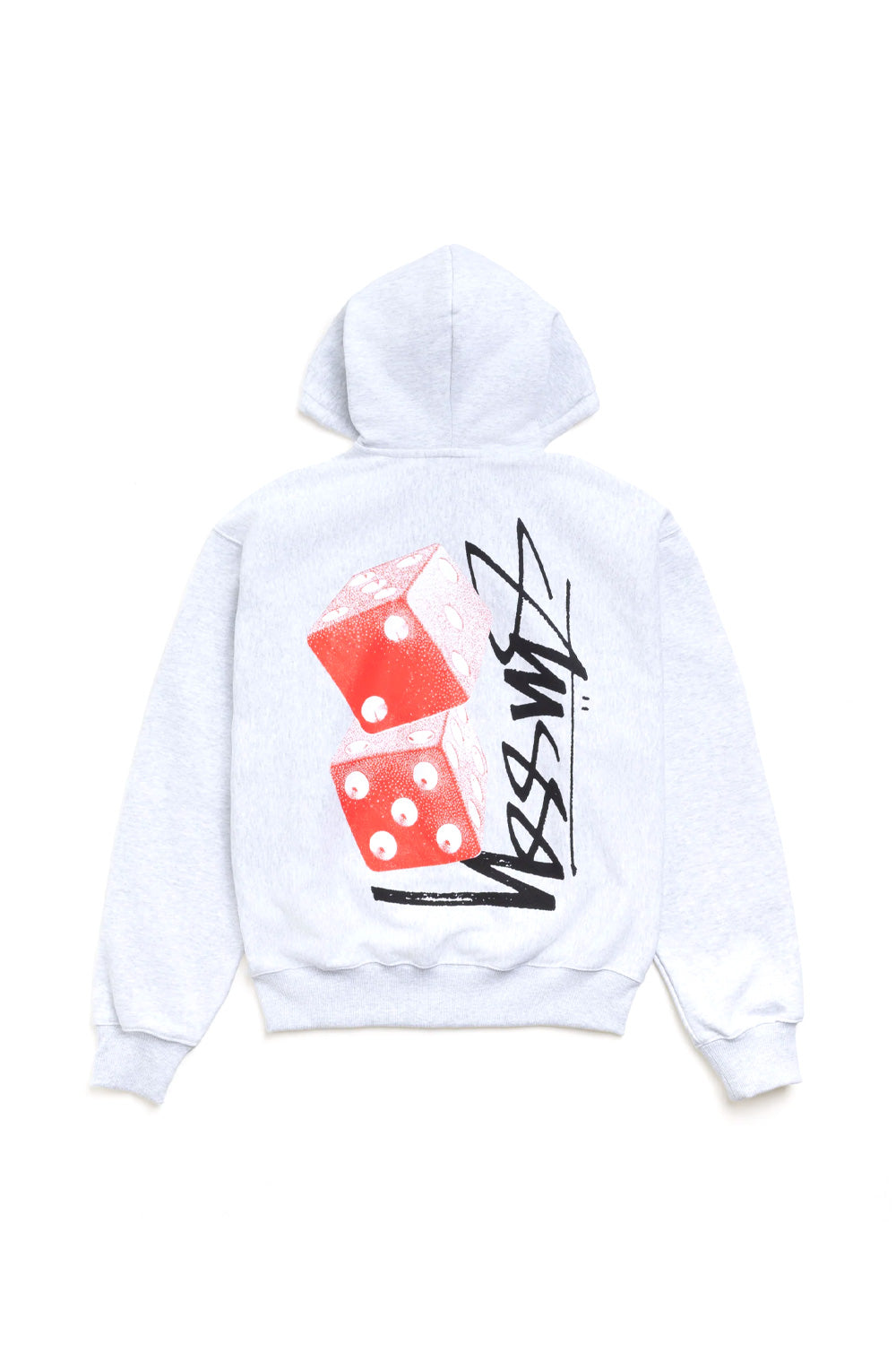 Stüssy Tall Dice Zip Hood Ash Heather
