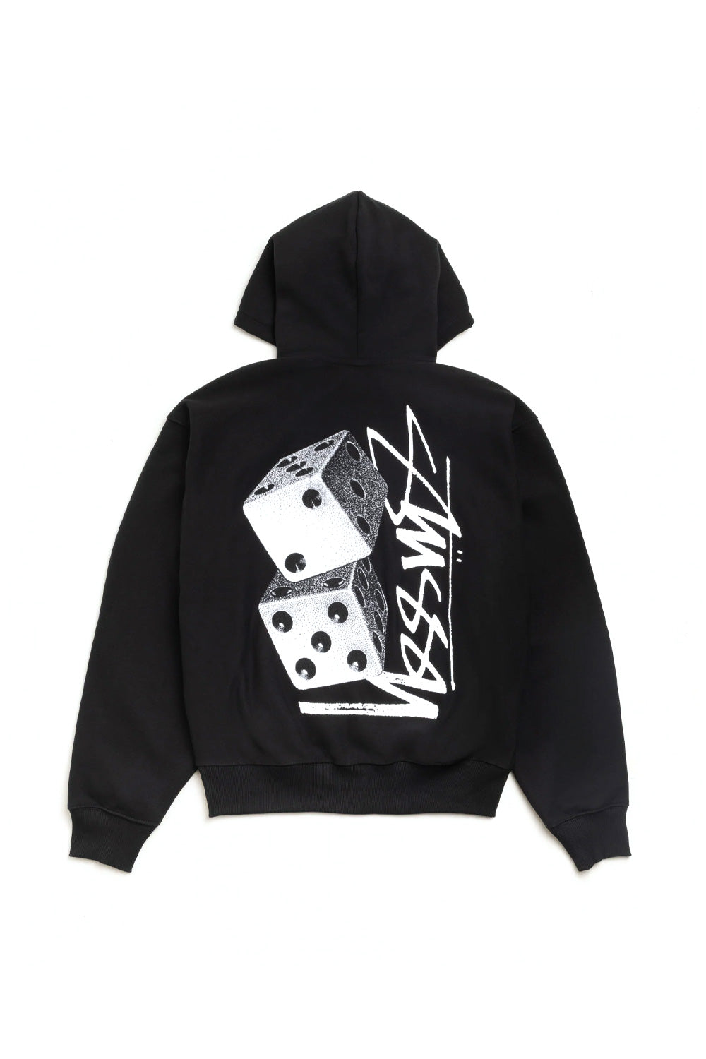 Stüssy Tall Dice Zip Hood Black