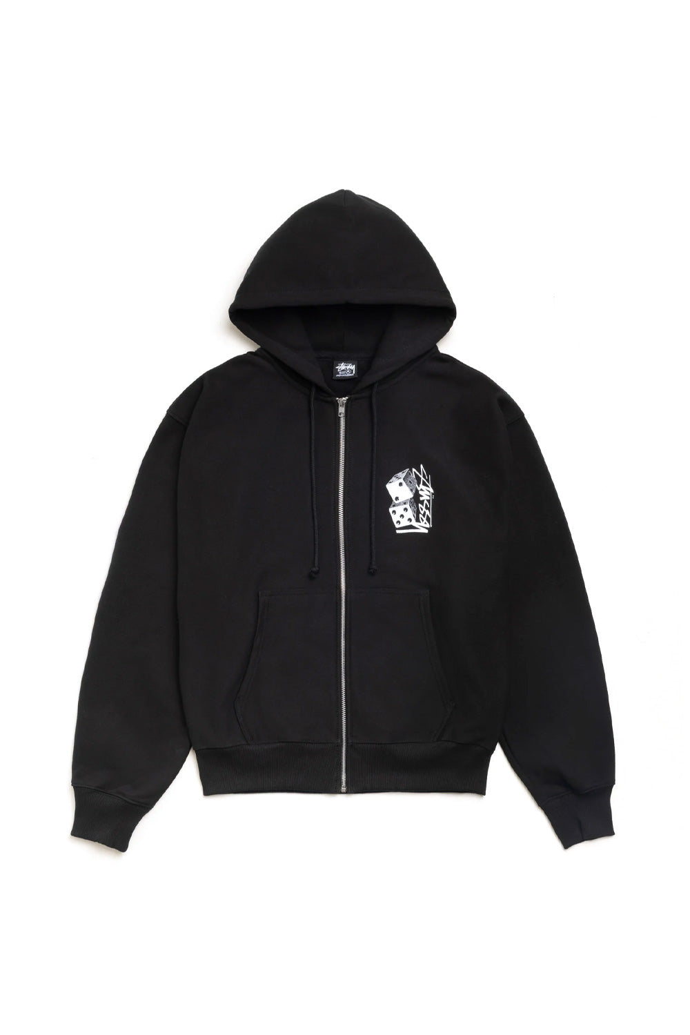 Stüssy Tall Dice Zip Hood Black