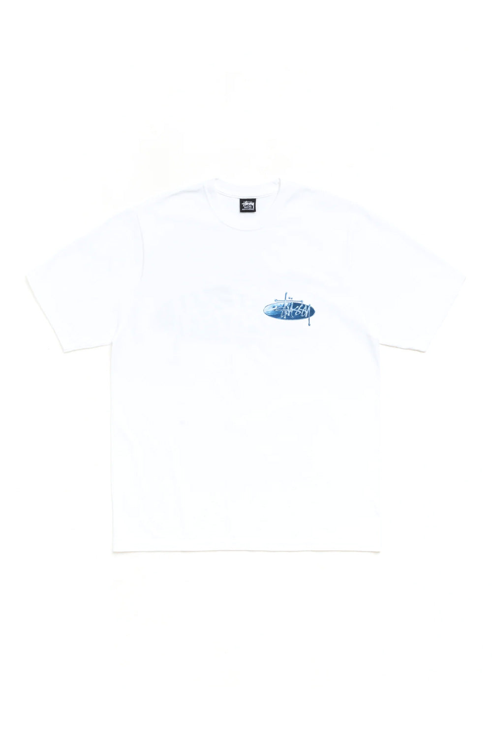 Stüssy Wave Oval T-Shirt White