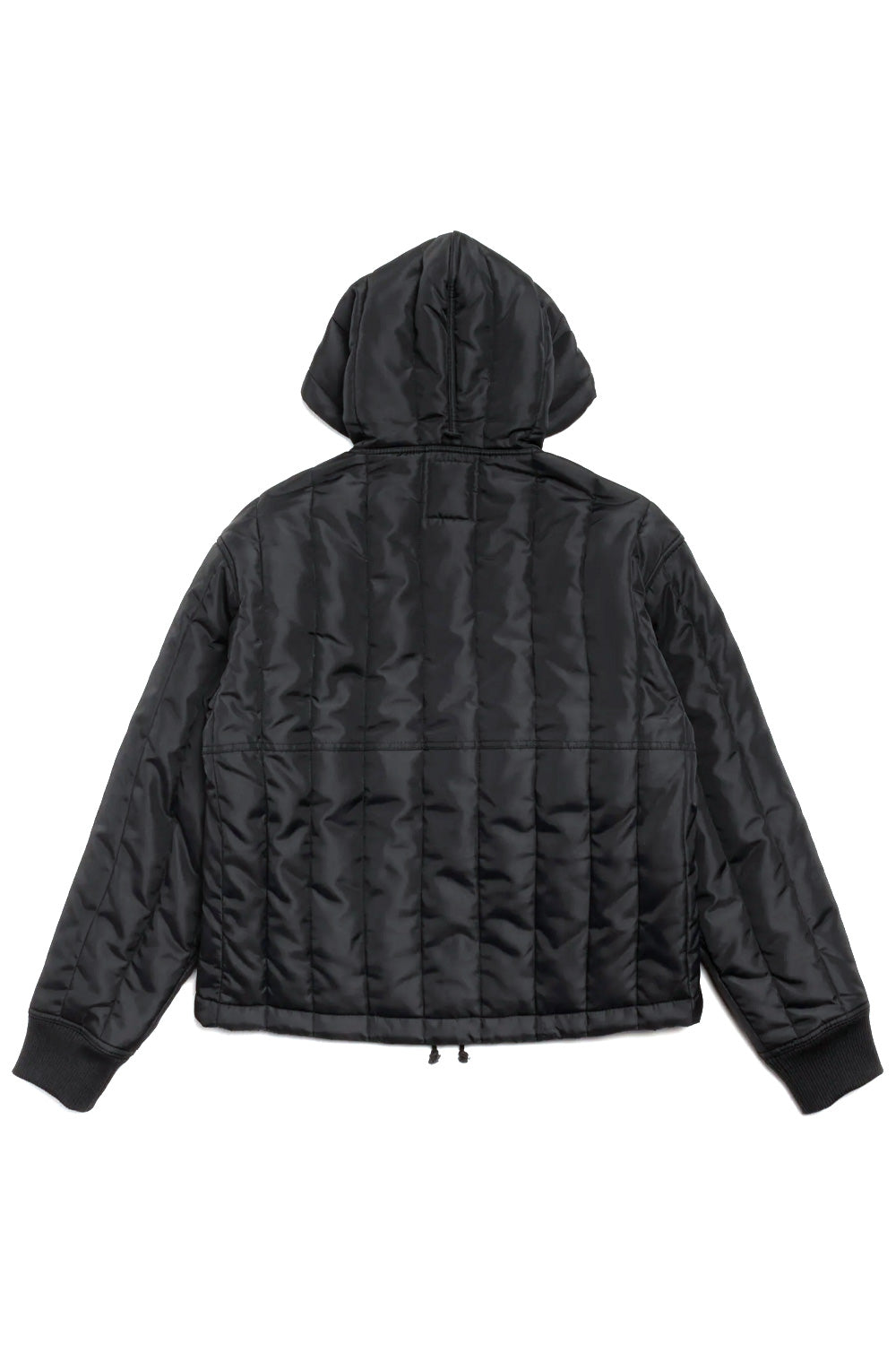 Stüssy Work Jacket Quilled Nylon Schwarz