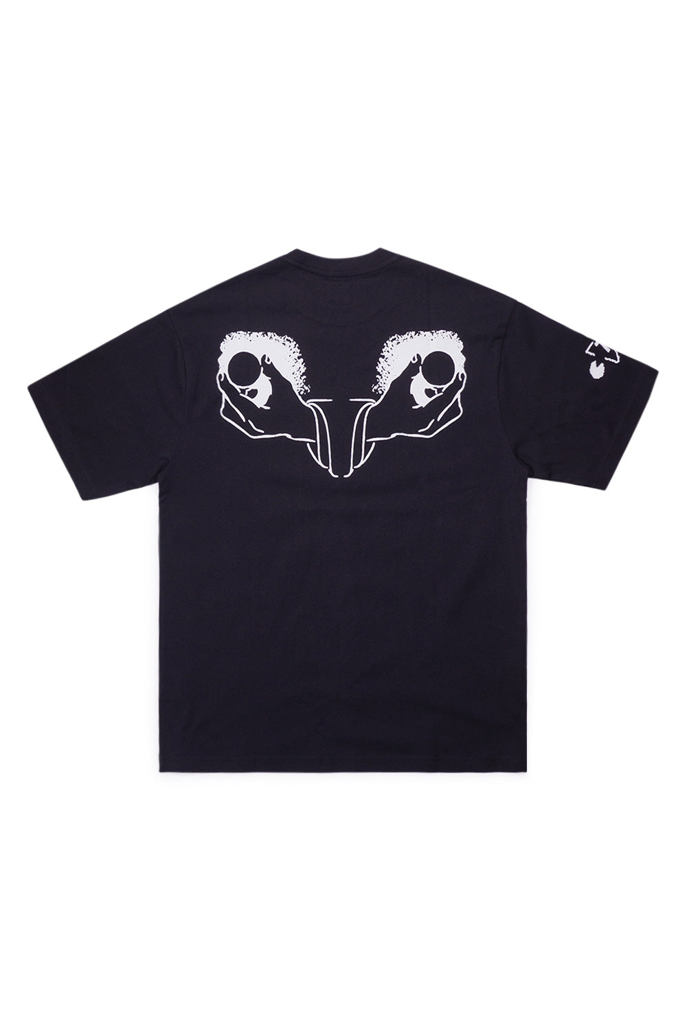 The Trilogy Tapes Awkward Graph T-Shirt Black - BONKERS