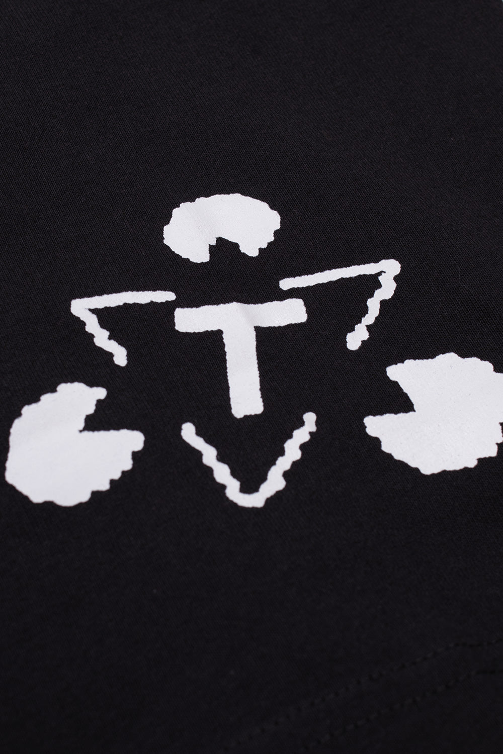 The Trilogy Tapes Awkward Graph T-Shirt Black - BONKERS