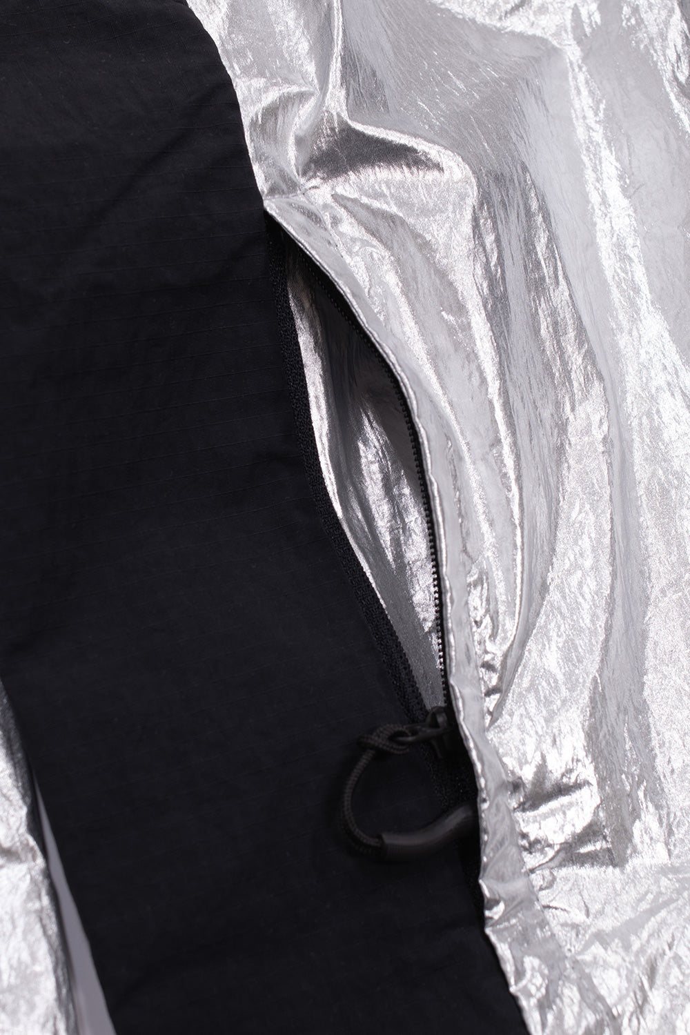 The Trilogy Tapes Lightweight Jacket Silver - BONKERS