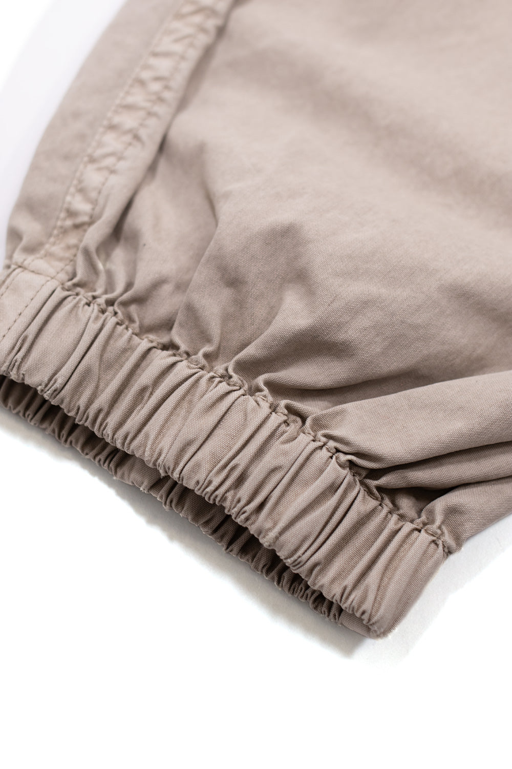 Elasticated cuff and hem detail on Umbro Faded Smock Anorak Grey loose fit modern streetwear jacket