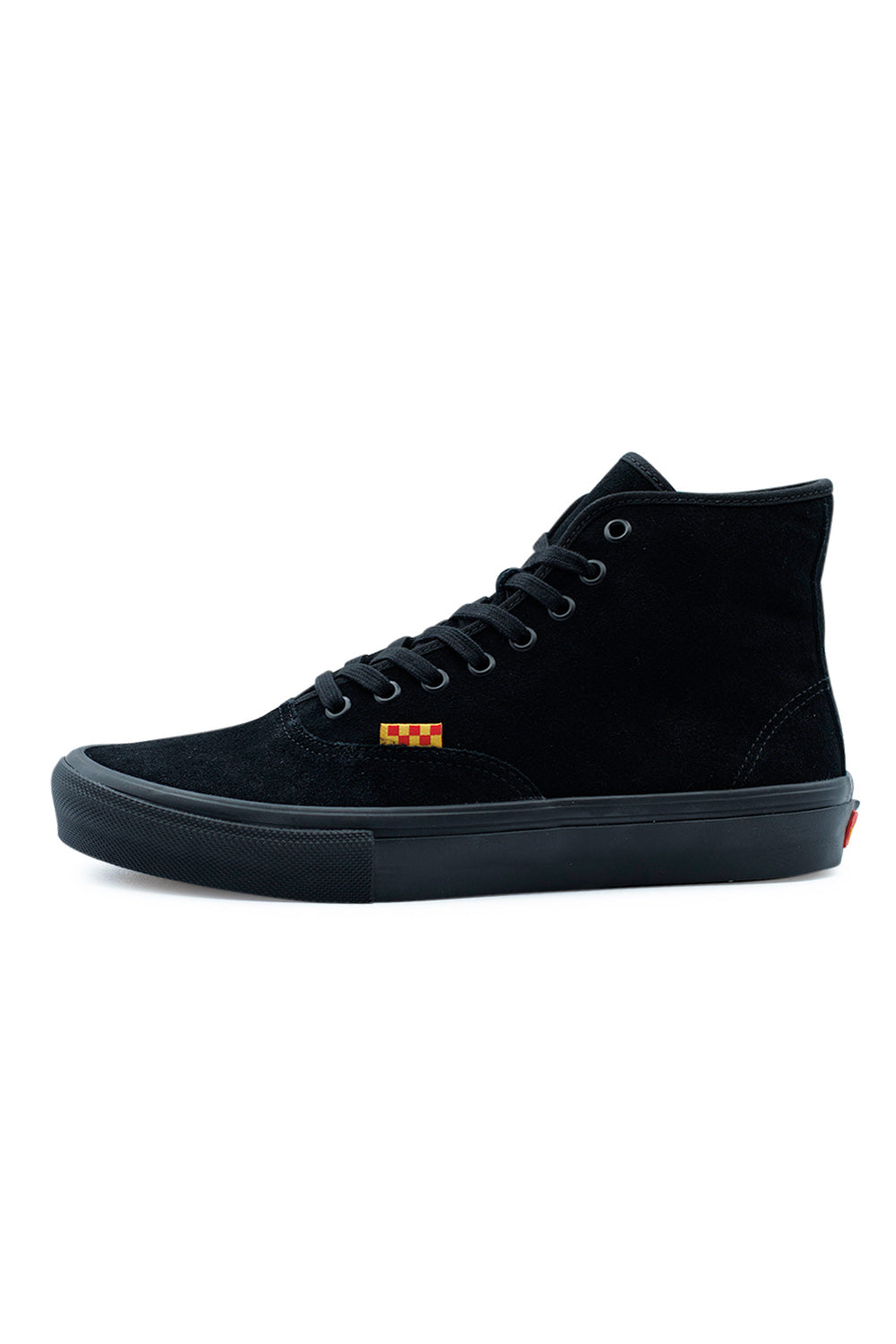 Vans Authentic High VCU Andrew Allen – Schwarzer High-Top Skateschuh mit vulkanisierter Außensohle