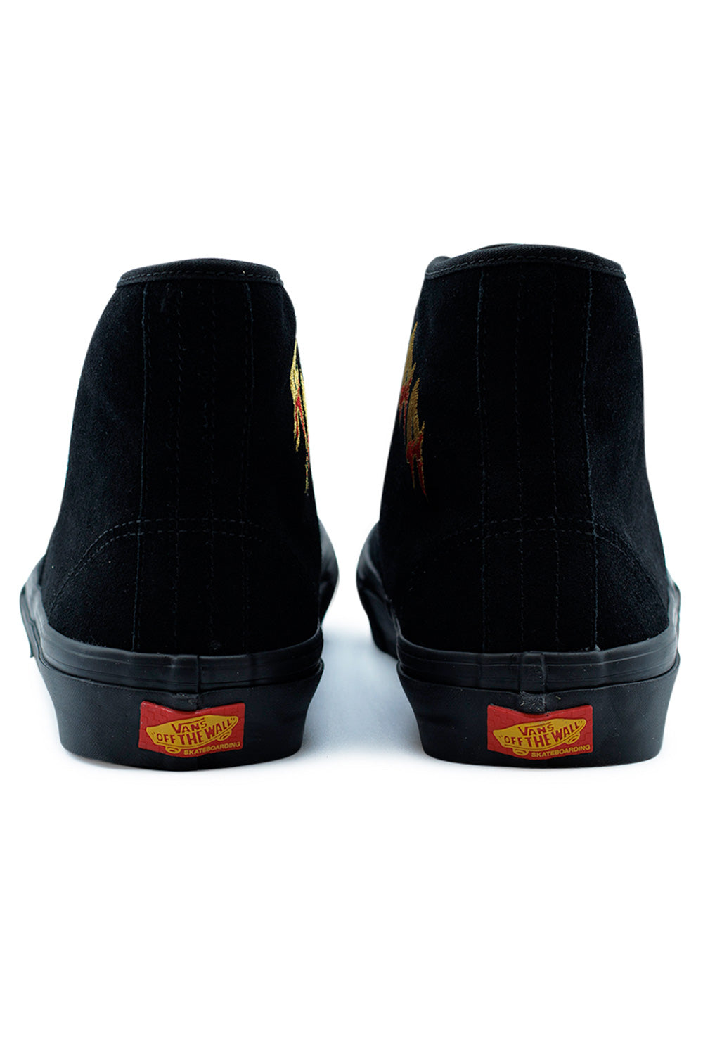 Vans Skate Authentic High VCU – Hoch geschnittener Skate-Sneaker in Schwarz mit verstärkten Nähten