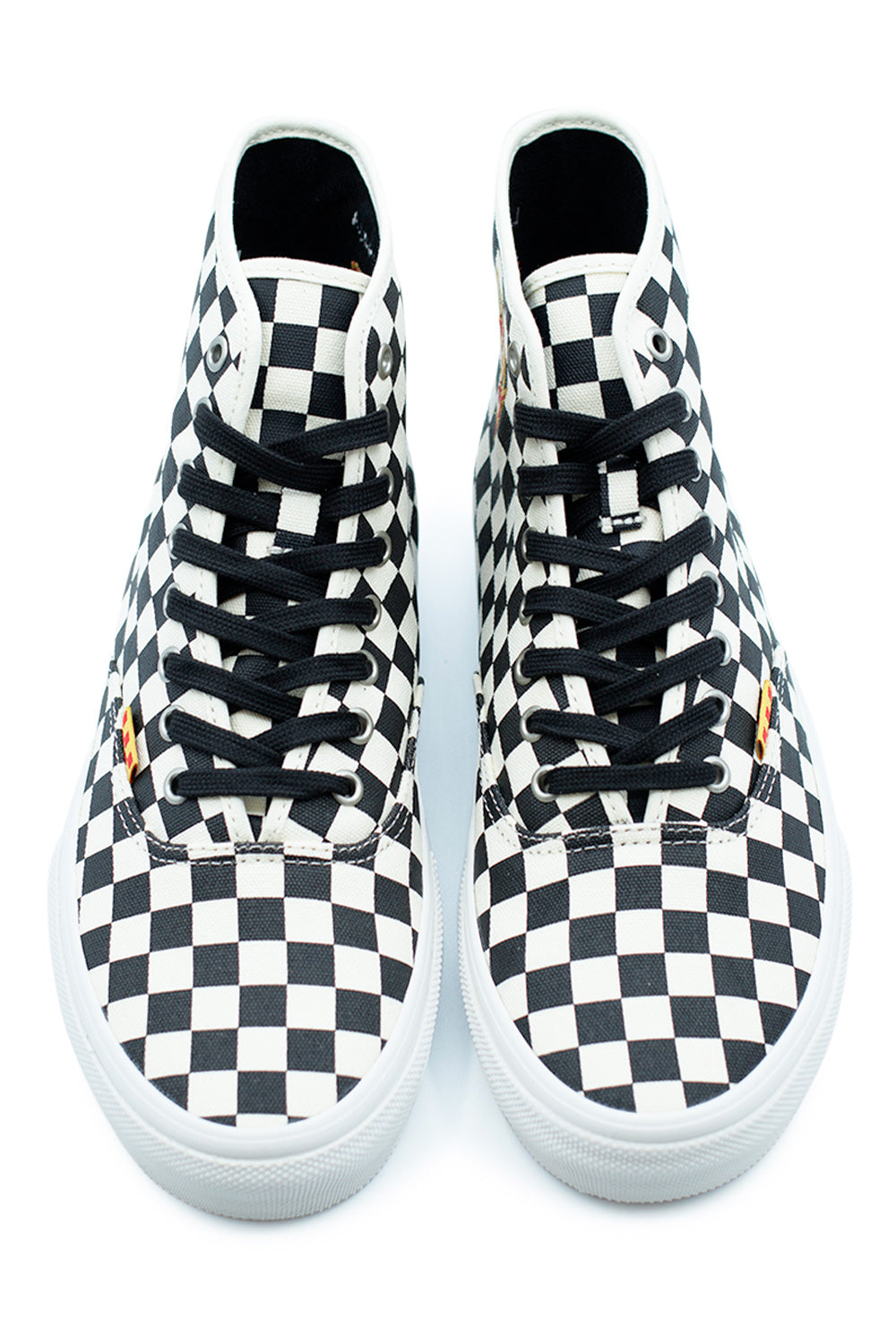 Vans Skate Authentic High VCU – Andrew Allen Signature-Schuh mit Schwarz-Weiß-Checkerboard-Muster