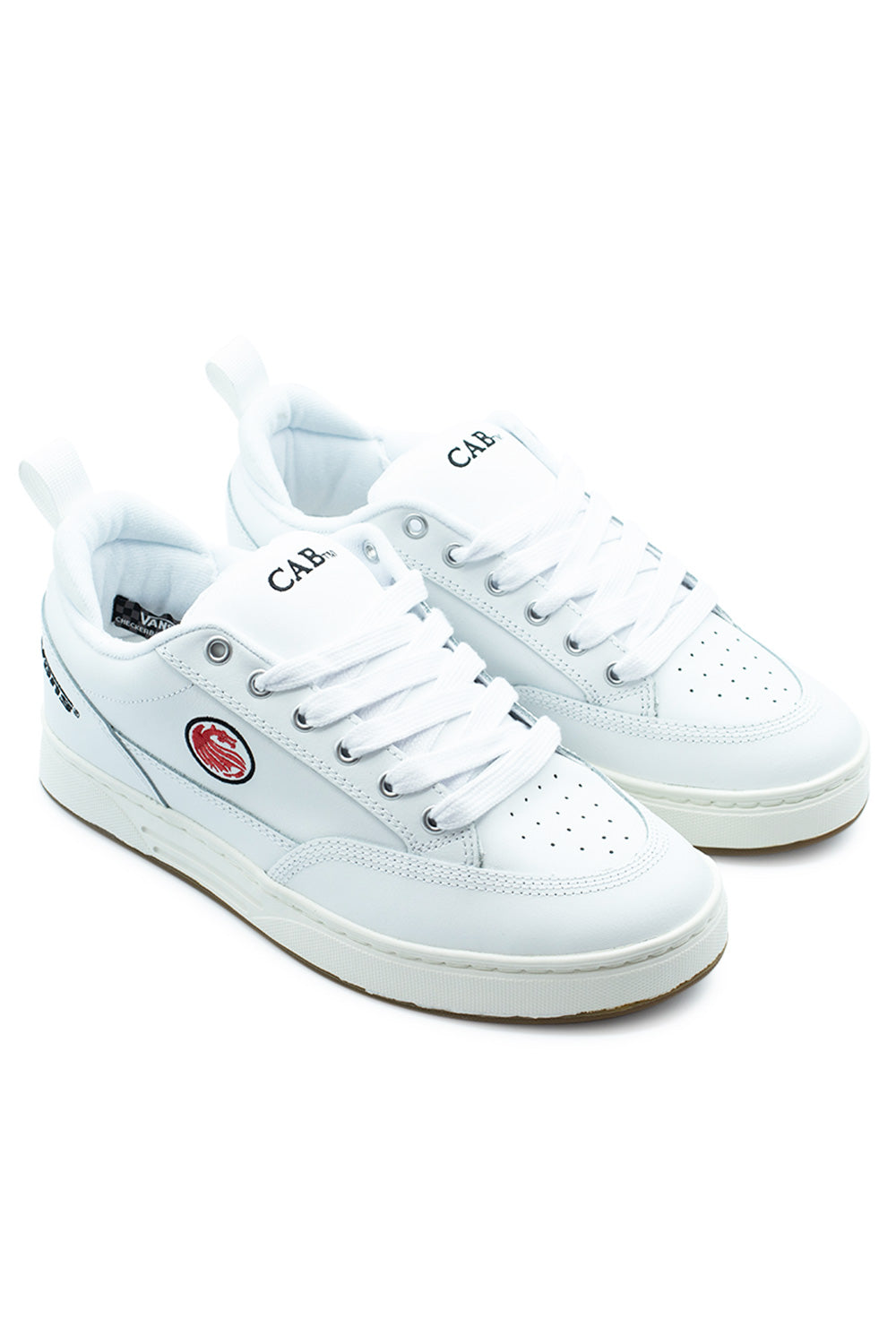 Vans Cab 4 VCU (Skate) Shoe White - BONKERS