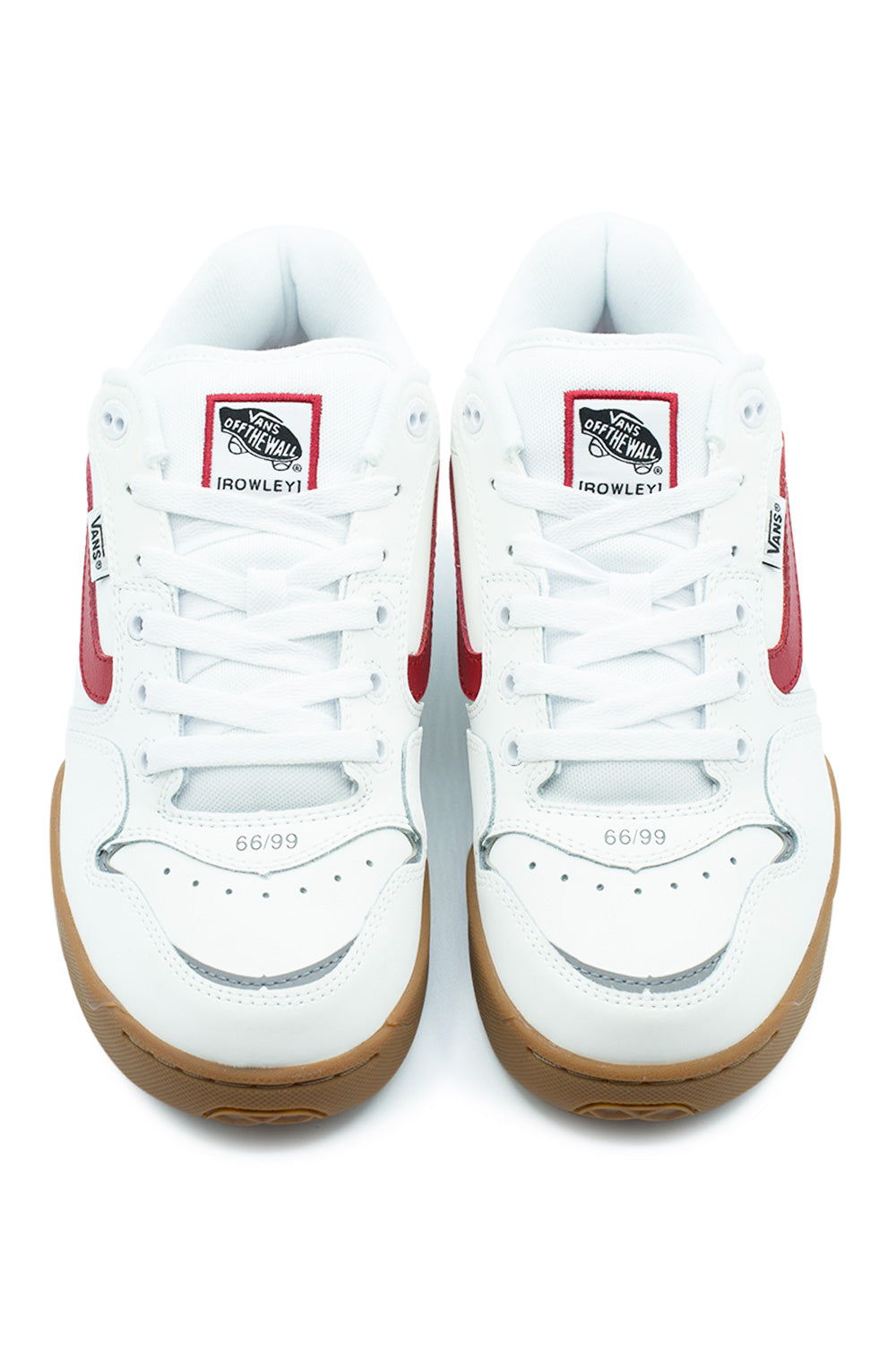 Vans Rowley XLT Shoe Red / White / Gum - BONKERS