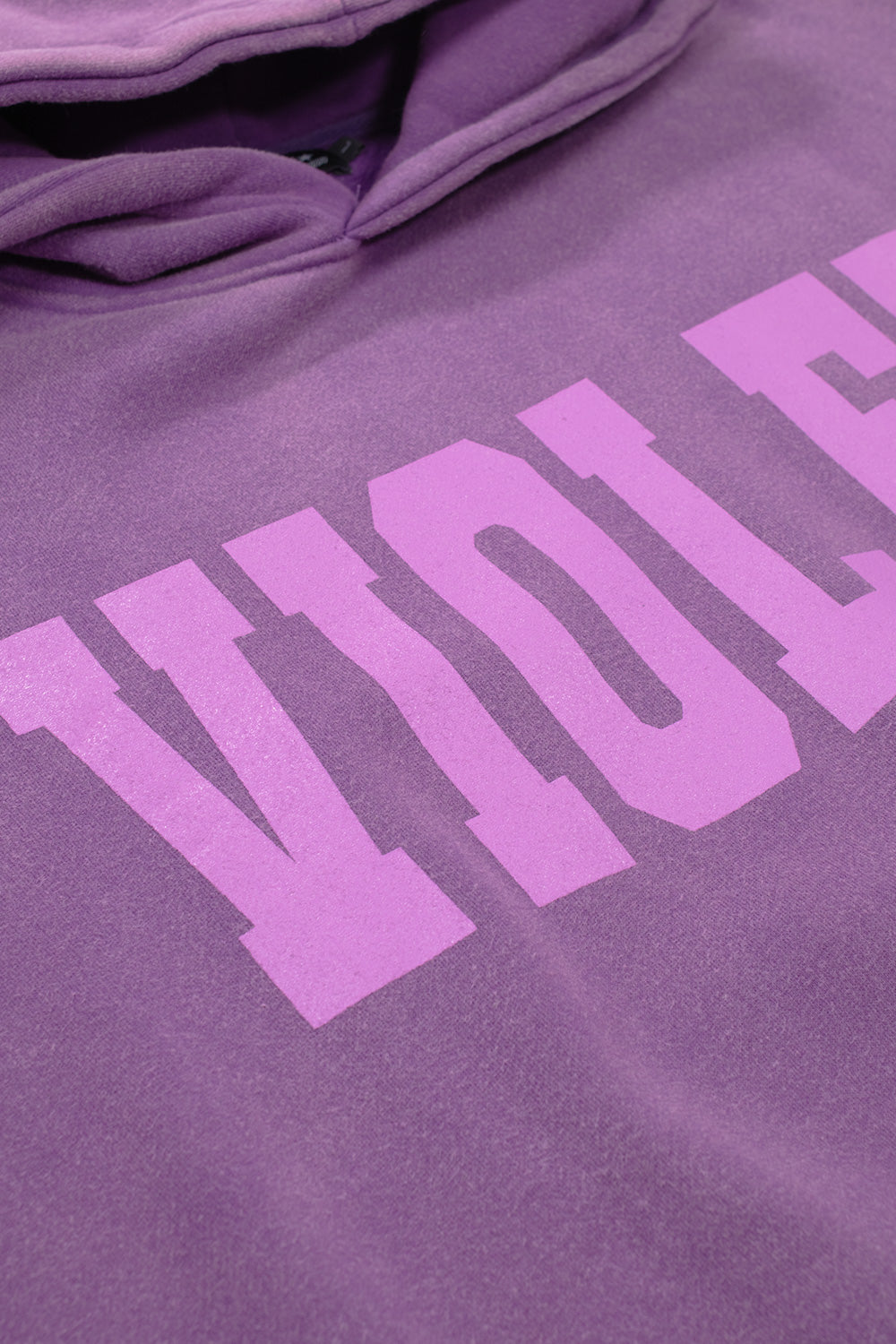 Violet! X David Enth Logo Hoodie Purple - BONKERS