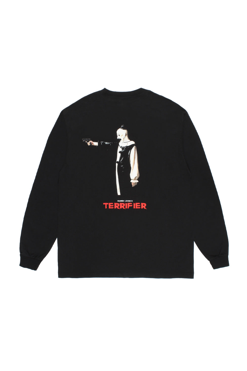 Wacko Maria X Terrifier Washed Heavy Weight Crew Neck Long Sleeve T-Sh