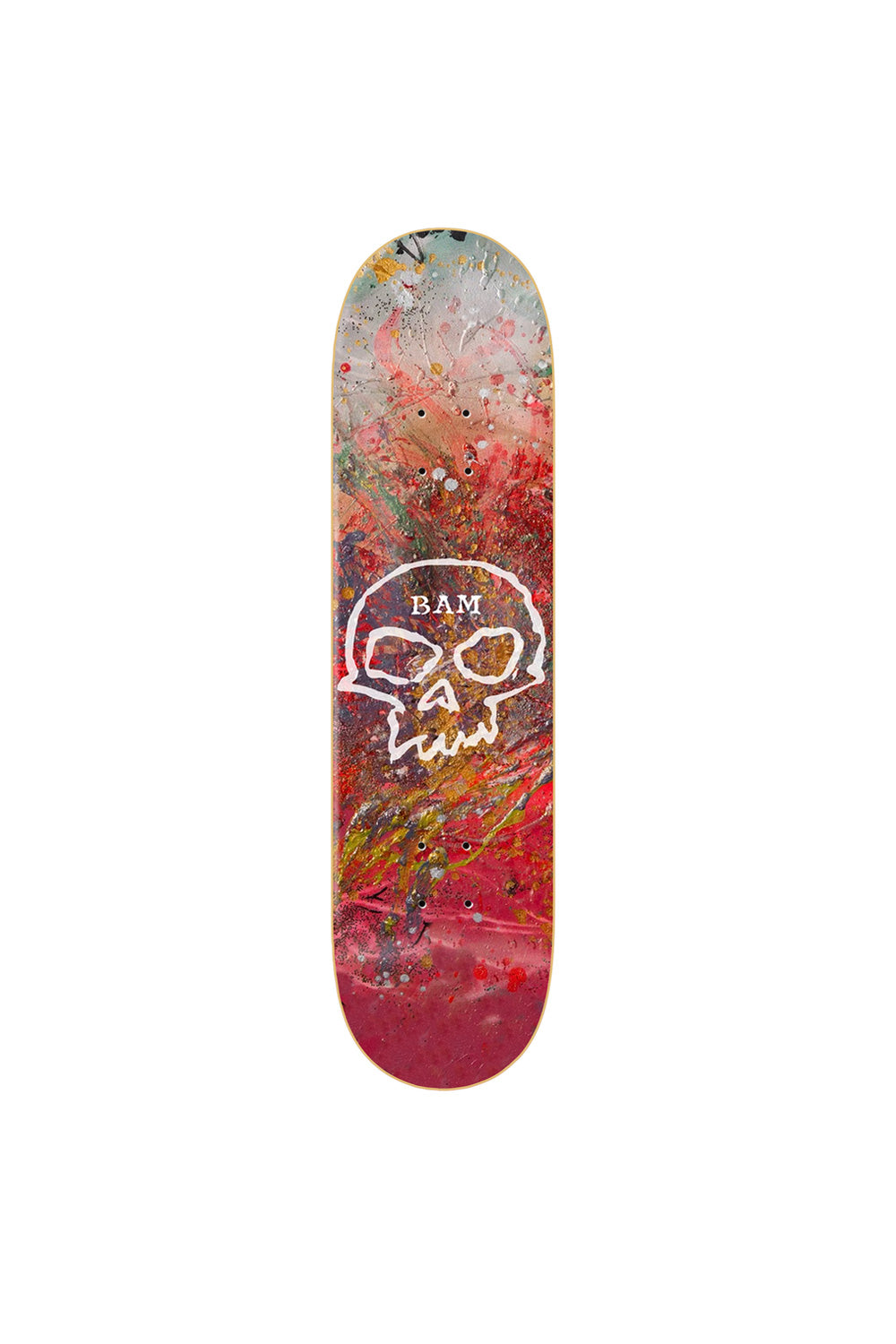 Zero X Bam Margera Single Skull Deck 8,5" - BONKERS
