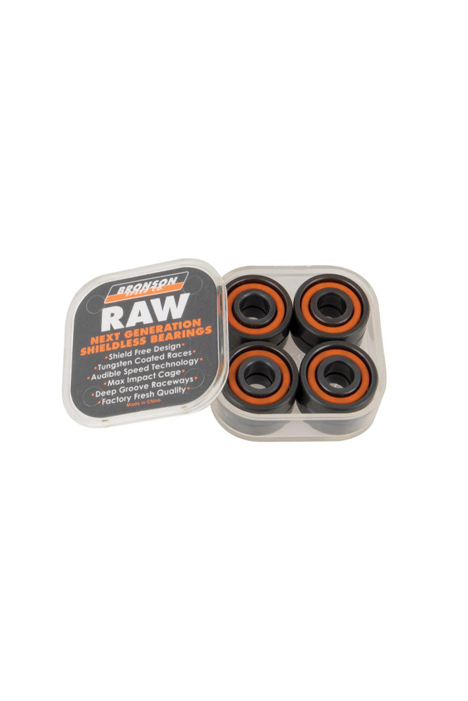 "Bronson Speed Co. RAW Bearings – Hochleistungs-Kugellager für Skateboards"