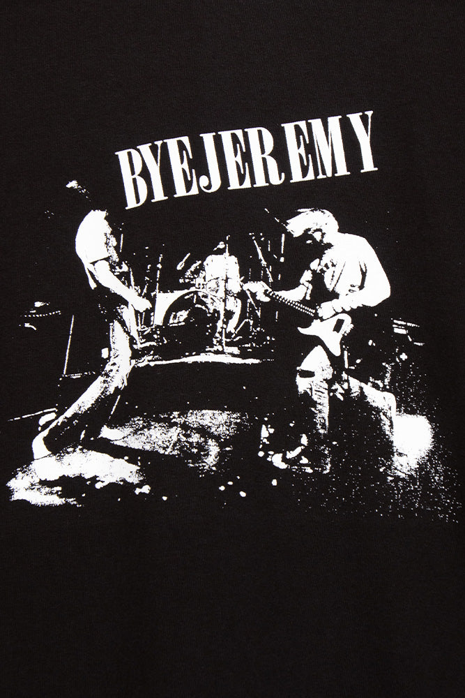 Bye Jeremy Band T-Shirt Black - BONKERS