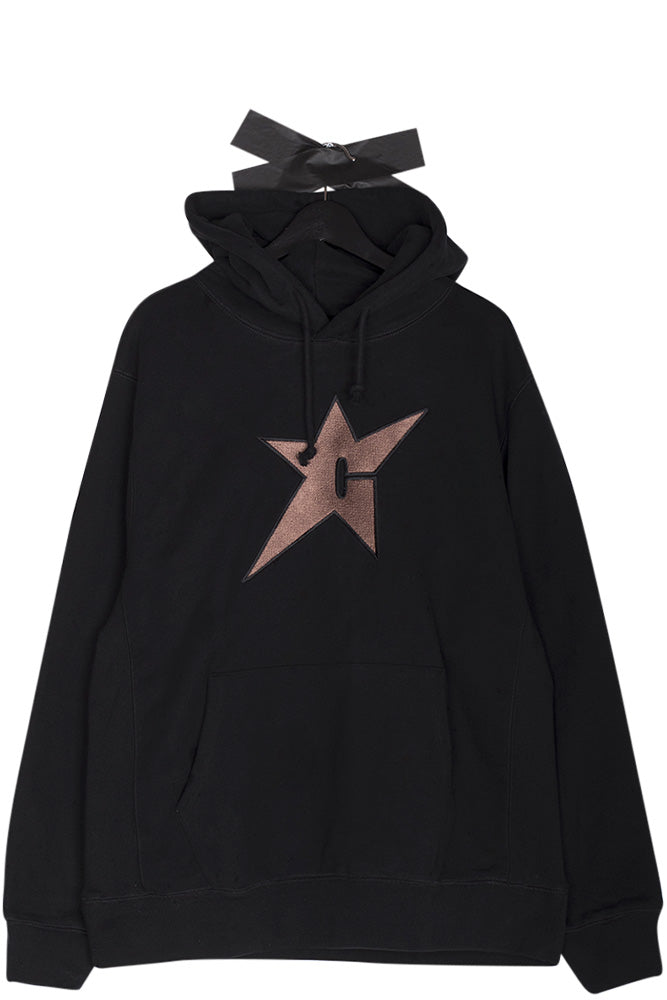 Carpet Company C-Star Hoodie Black (Brown Embroidery)