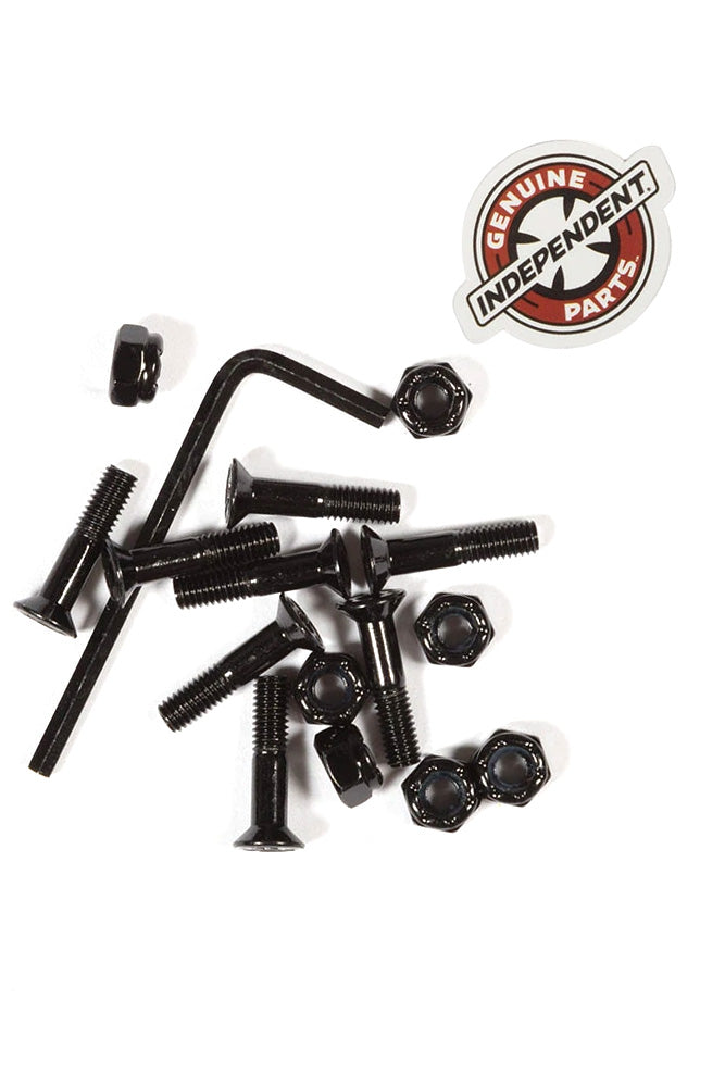 "Independent 7/8 Allen Bolzen in Schwarz – Hochwertige Skateboard-Ersatzteile für präzise Montagen und hohe Stabilität."