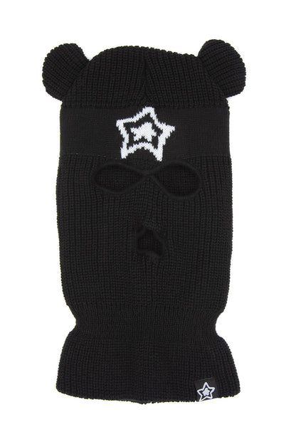Kyota Umeki Star Ski Mask Black - BONKERS
