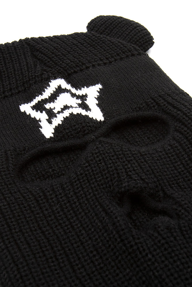 Kyota Umeki Star Ski Mask Black - BONKERS