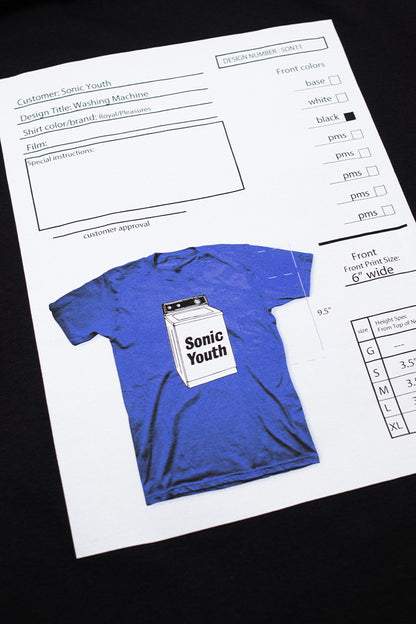 Pleasures X Sonic Youth Techpack T-Shirt Black - BONKERS