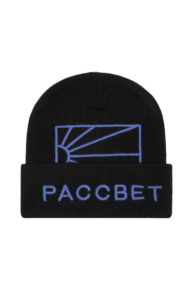 Rassvet (PACCBET) Big Logo Beanie Knit Black