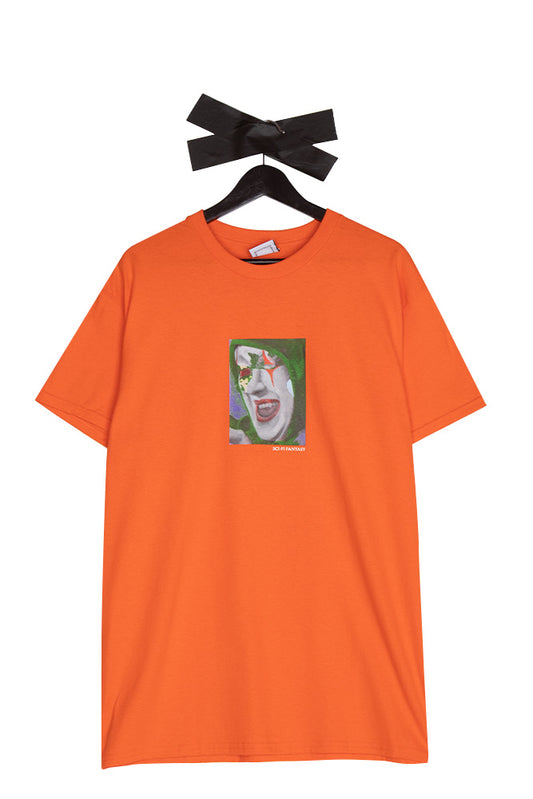 Sci-Fi Fantasy Alessi T-Shirt Orange - BONKERS