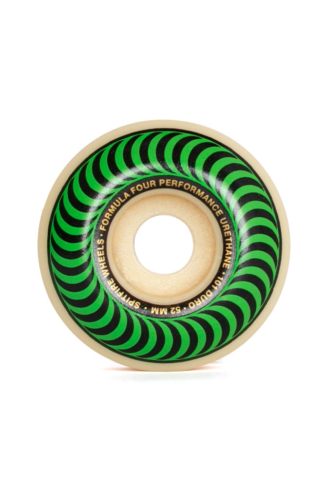 Spitfire Formula Four Classics Green 52mm 101A Wheels - BONKERS