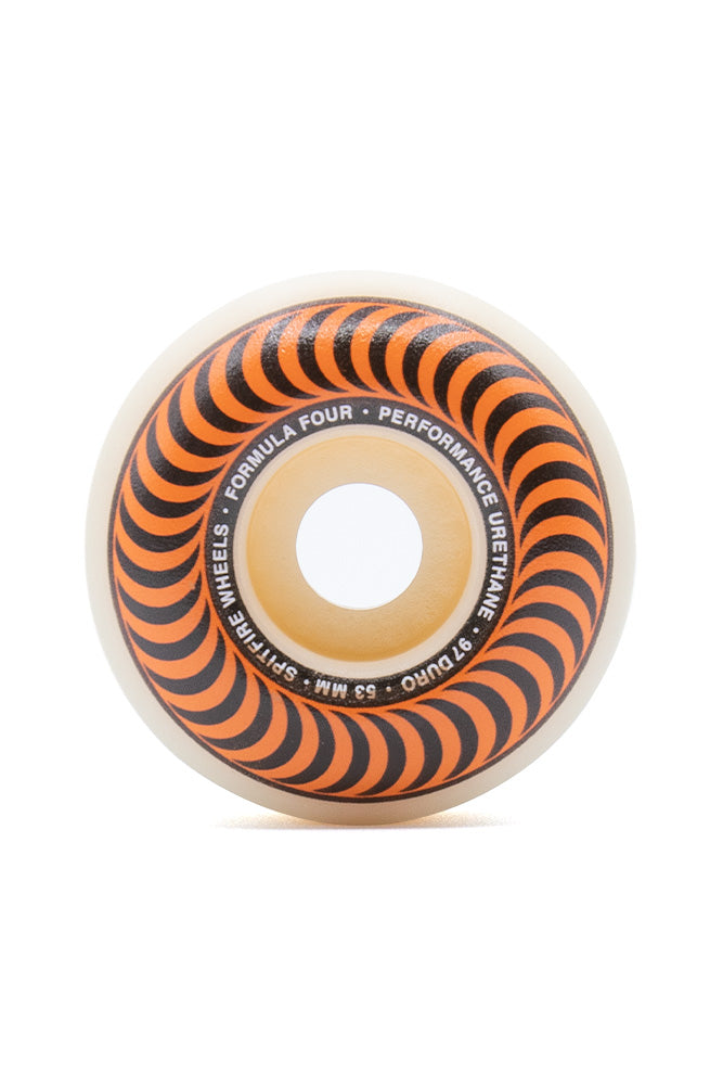 Spitfire Formula Four Classics Orange 53mm 97A Wheels - BONKERS