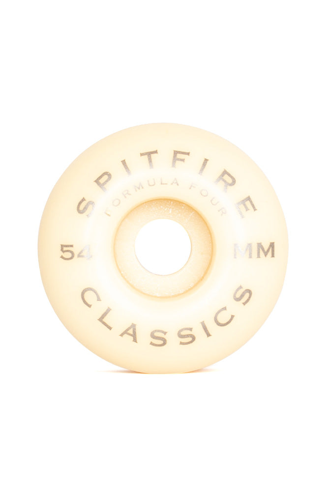 Spitfire Formula Four Classics Silver 54MM 99A Wheels - BONKERS