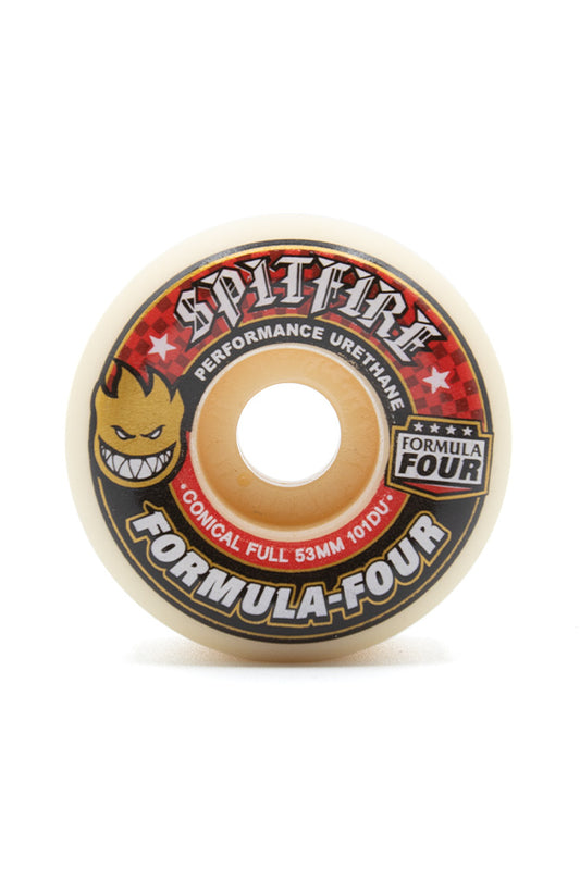Spitfire Formula Four Conical Full 53MM 101A Wheels - BONKERS