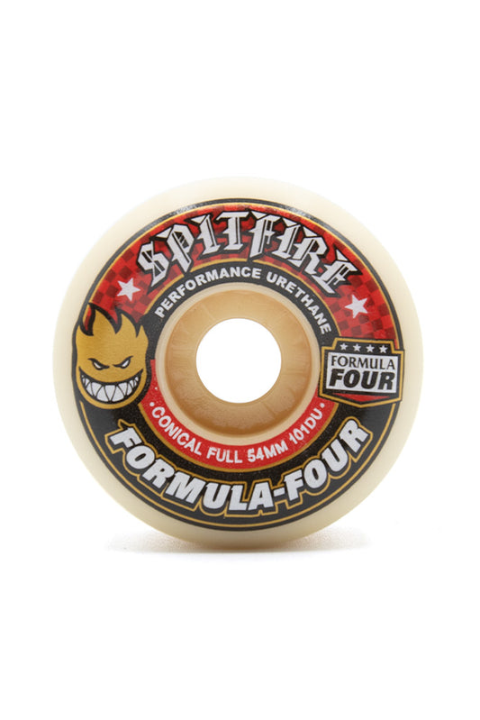 Spitfire Formula Four Conical Full 54MM 101A Wheels - BONKERS