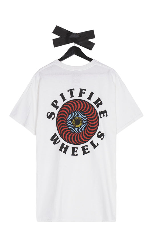 Spitfire OG Classic Fill T-Shirt White - BONKERS