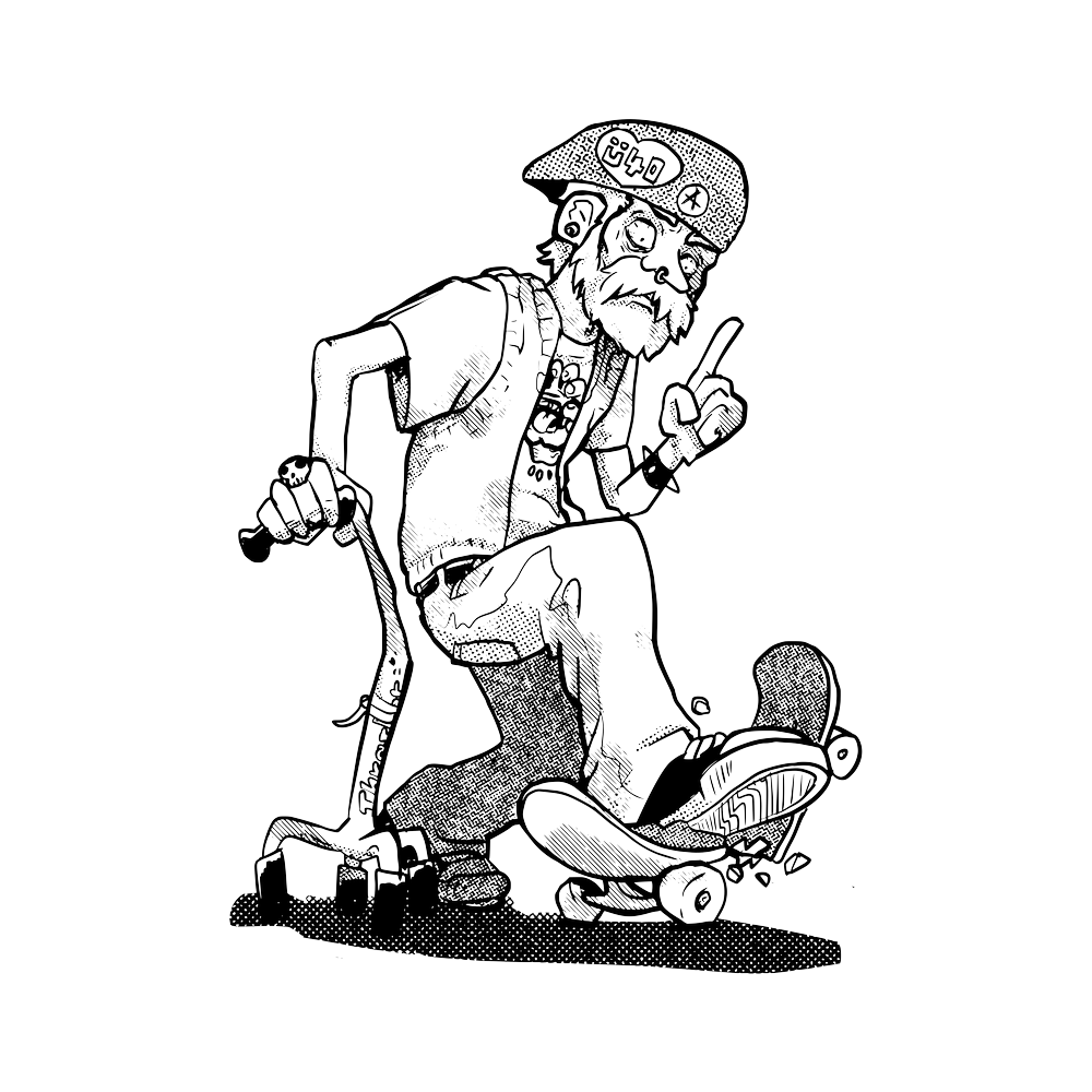 Old People Ruin Skateboarding