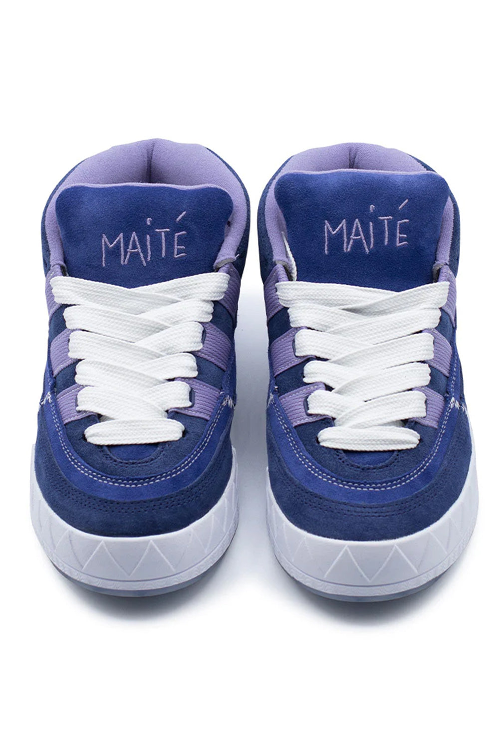 Adidas Adimatic Mid Shoe (Maite Steenhoudt) Victory Blue / Magic Lilac / Dark Blue - BONKERS